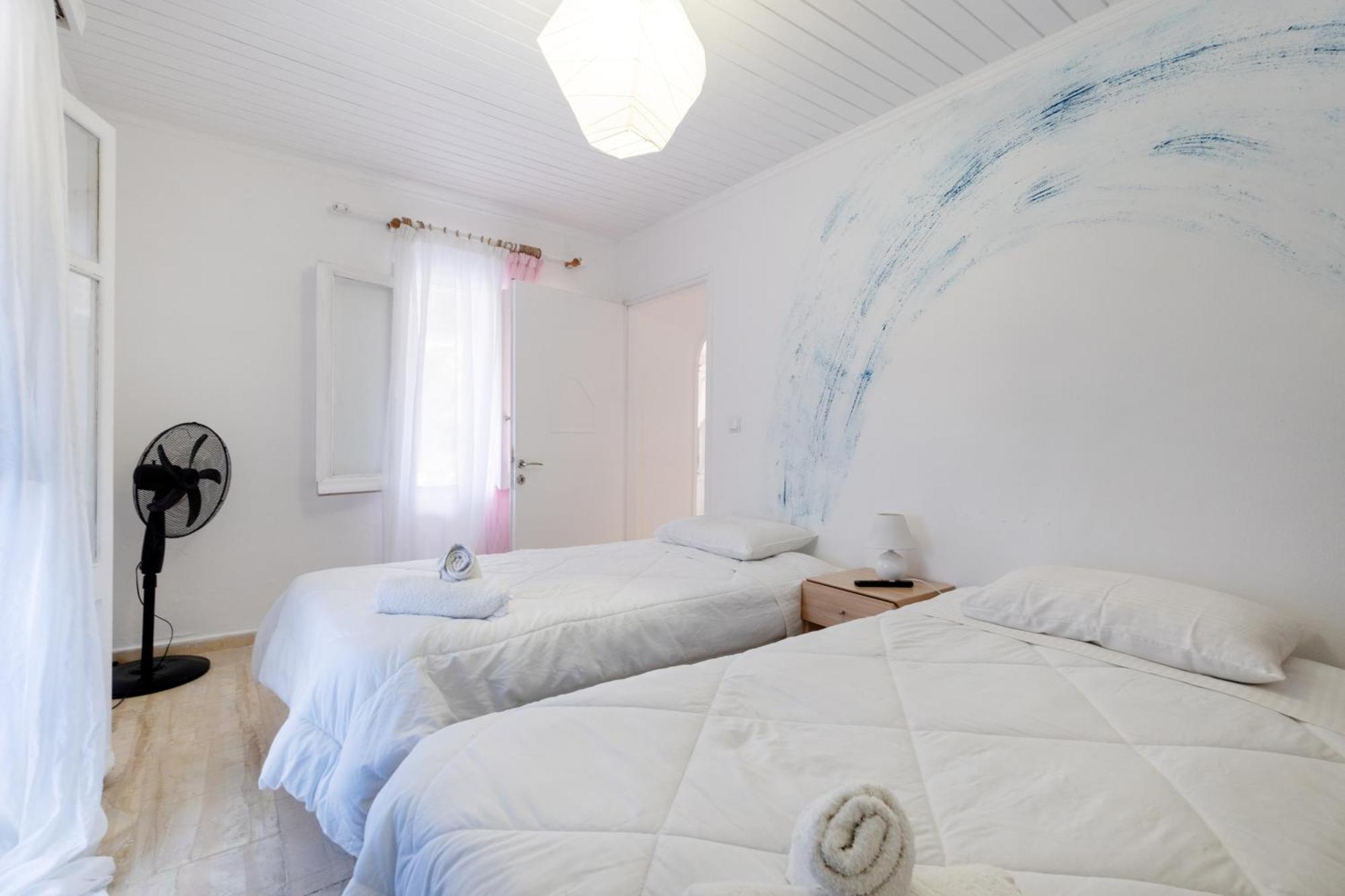 Blue House Apartman Dafníla Kültér fotó